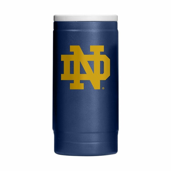 Logo Brands Notre Dame Flipside Powder Coat Slim Can Coolie 190-S12PC-34